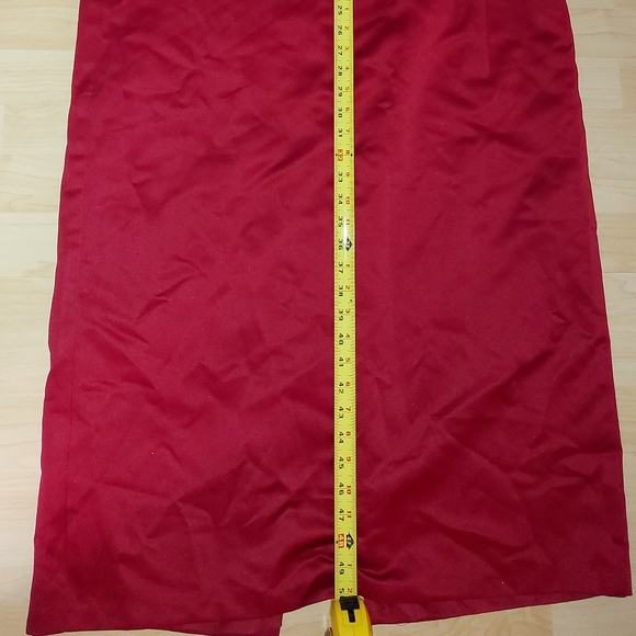 Davids Bridal Red Long Gown - Picture 9 of 11